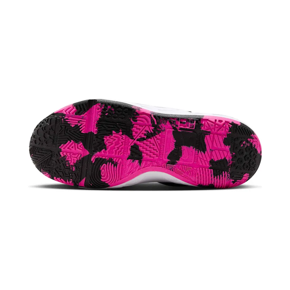 Nike Team Hustle D 12 Laser Fuchsia Black White (HF6279-600)
