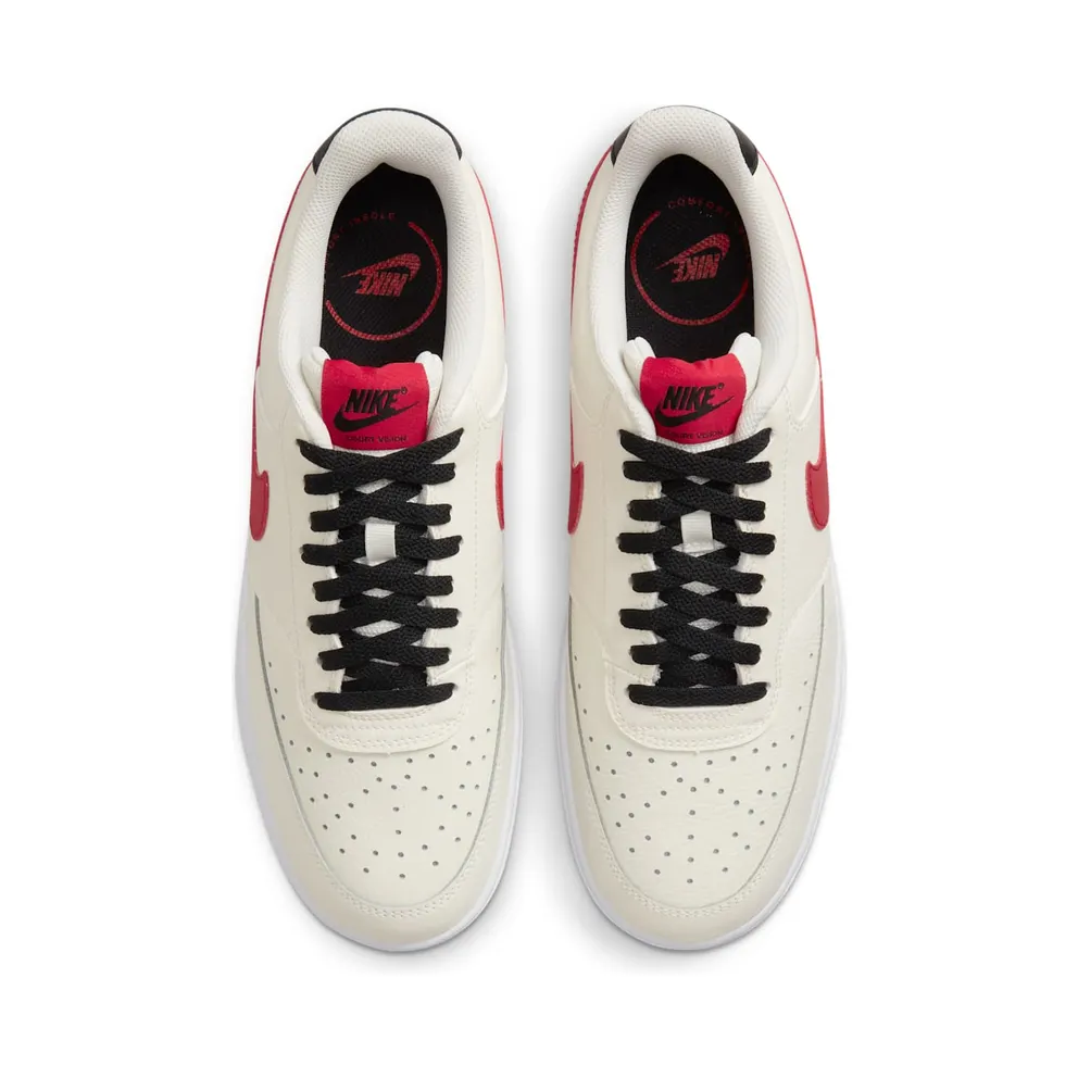 Nike Court Vision Low Sail University Red (DM1187-101)