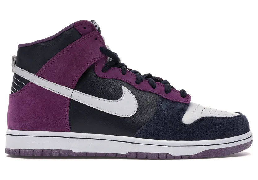 Nike Dunk High Pro SB ‘Un-Heavens Gate’ Dark Obsidian/Mtlc Platinum (305050-401)
