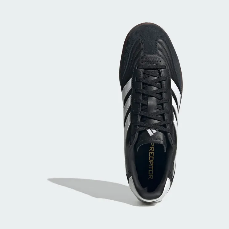 adidas Predator Freestyle Indoor Boots “Core Black / Cloud White / Gold Metallic” (ID3833)