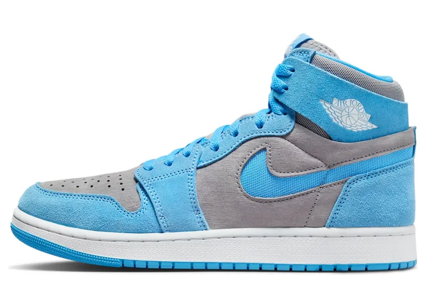 Jordan 1 High Zoom Air CMFT 2 “Cement Grey / University Blue / White” (DV1307-014)