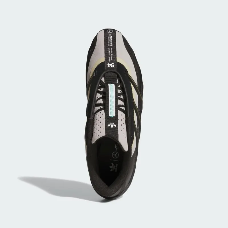 Adidas Bad Bunny x Mercedes – AMG Petronas Formula One Team Adiracer GT Shoes Branch / Sand / Cinder (HQ2570)