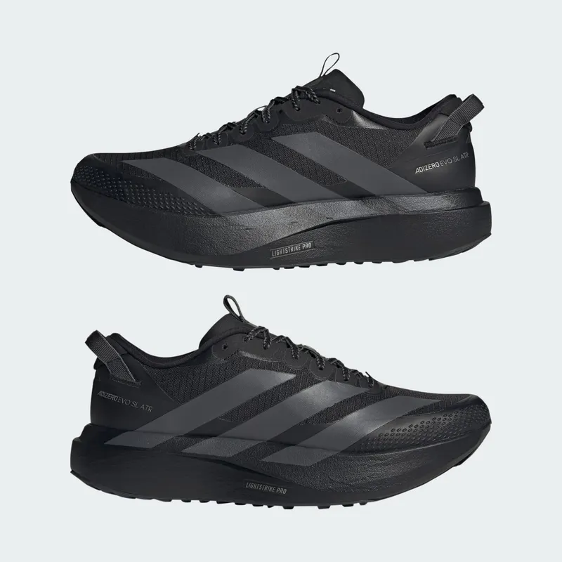 Adidas ADIZERO EVO SL ATR Core Black / Grey Five / Silver Metallic (KK0311)