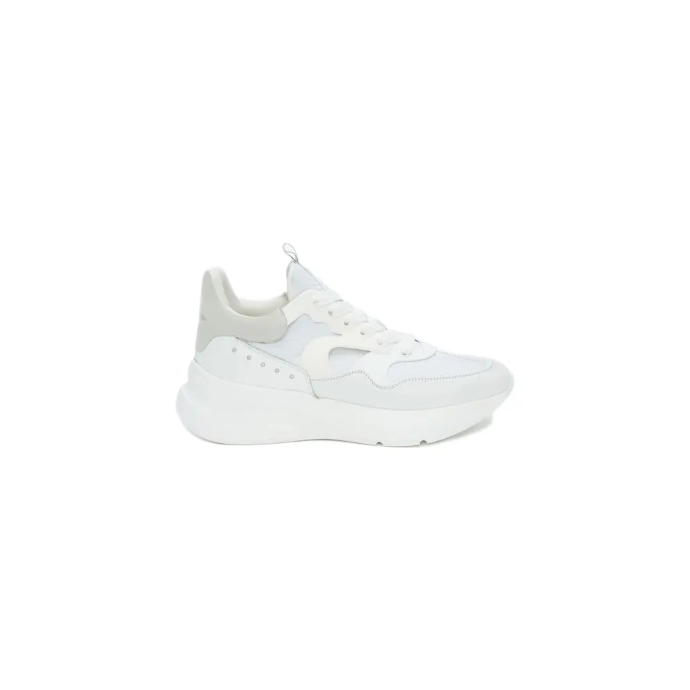 Alexander McQueen Oversized Runner White Silver (604281WHXI19071)