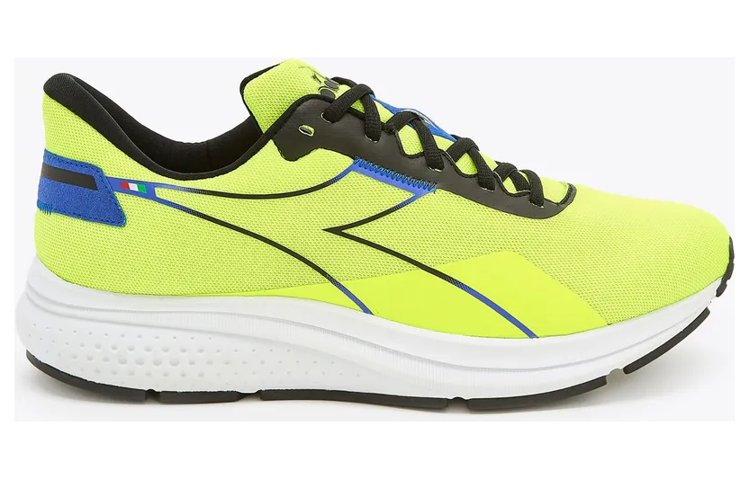 Diadora Passo 2 Yllw Fluo Dd / Blk / Surf The Web (101.179726_D0249)