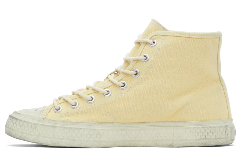 Acne Studios Black Ballow Tumbled High Sneakers (BD0217-) (3)