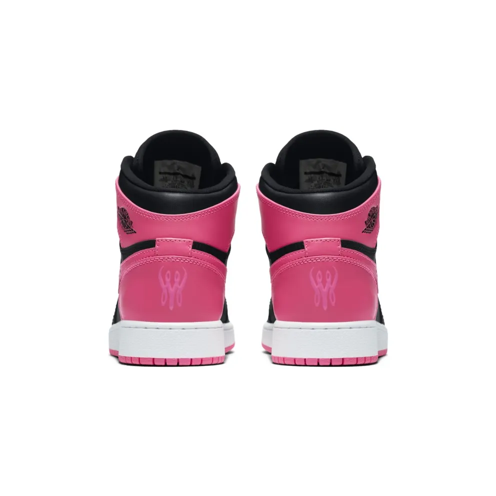 Jordan 1 Retro Serena Williams Hyper Pink (GS) Hyper Pink/White-Black (873863-609)