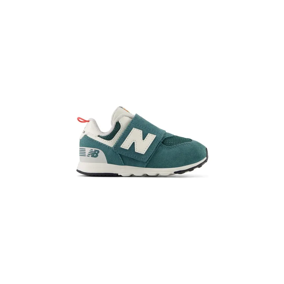New Balance 574 Hook and Loop New Spruce Blast Red (NW574VPG)