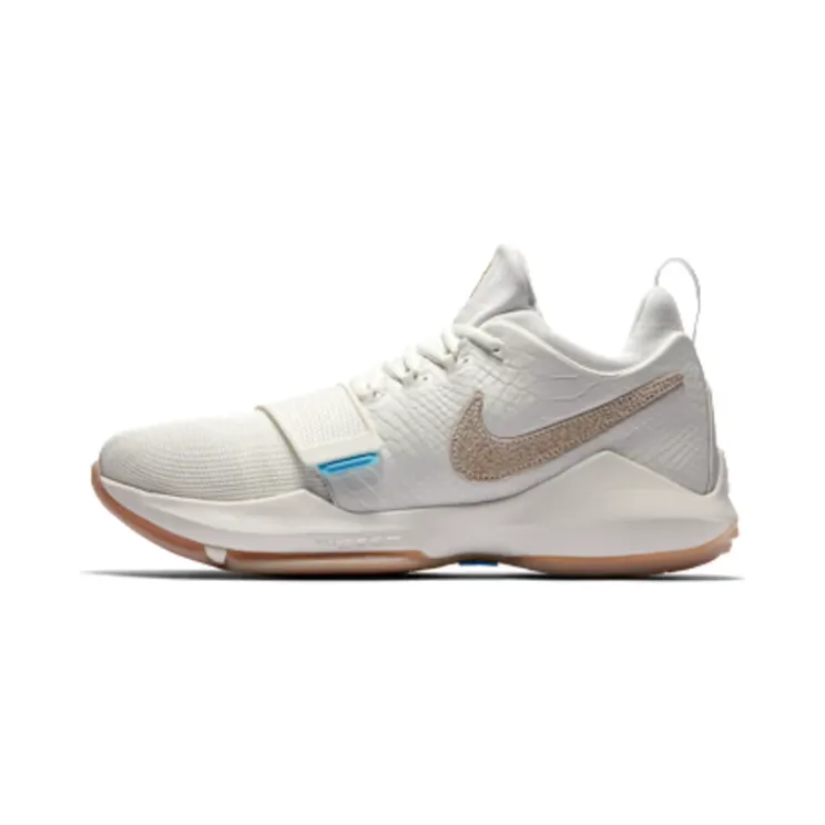 Nike PG 1 “Ivory / Gum Light Brown / Vivid Sky / Oatmeal” (878627-110)