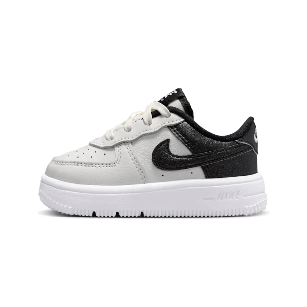Nike Force 1 Low LV8 5 White Metallic Silver Black (IQ2735-100)