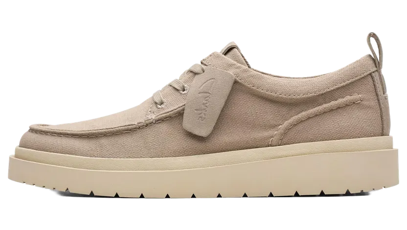 Clarks Polden Moc “Grey Canvas” (26180867)