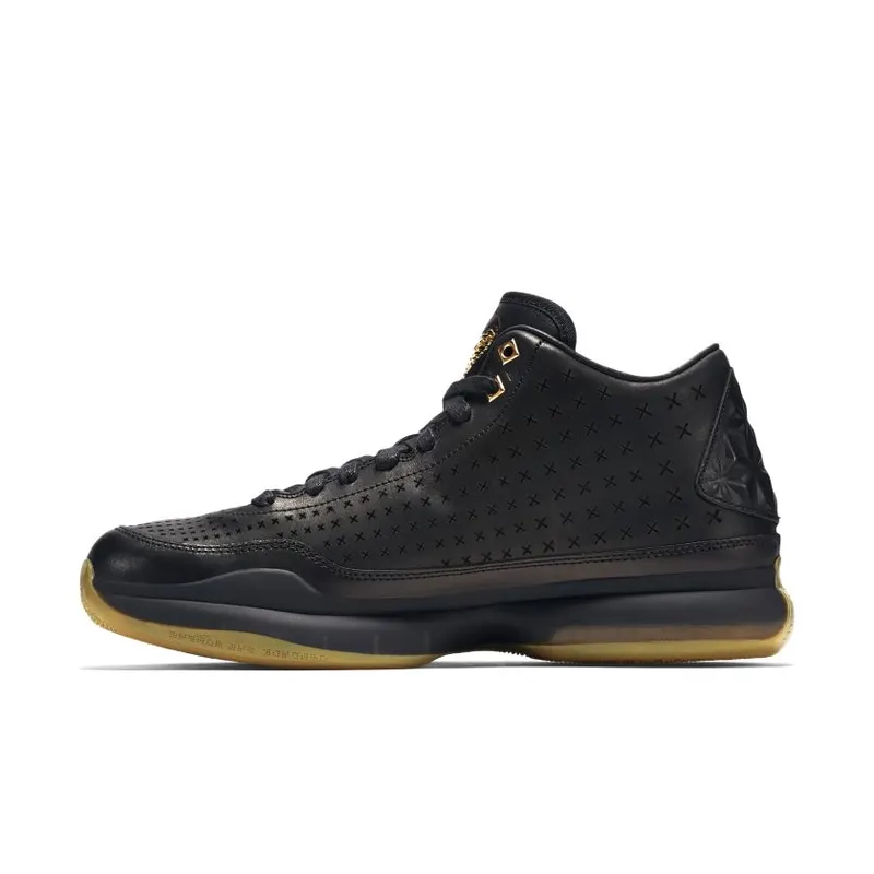Nike Kobe 10 Mid EXT Black Metallic Gold Black/Black-Gum Light Brown (802366-002)