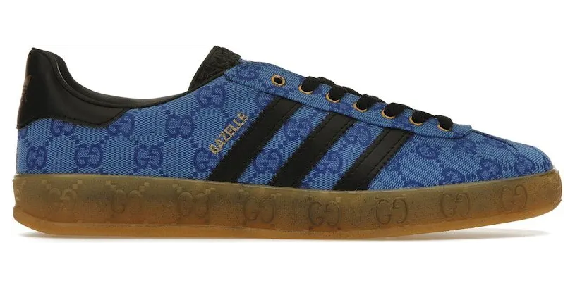 adidas x Gucci Gazelle Blue GG Monogram (IE2265)