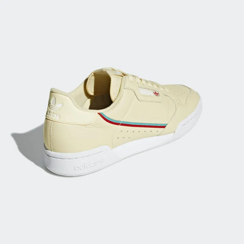 adidas Continental 80 Mist Sun Mist Sun/Hi-Res Aqua/Scarlet (AQ1054)