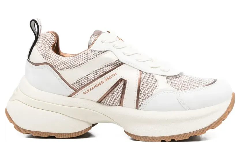 Alexander Smith Victoria leren sneakers – Wit (VIW1079WBZ)