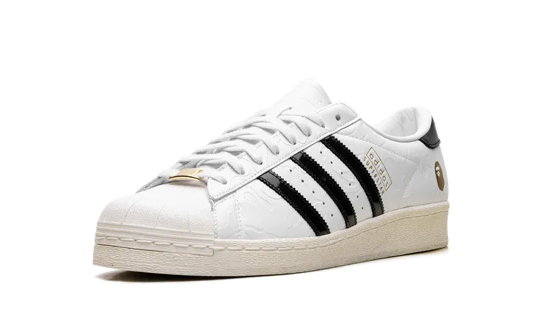 Adidas Superstar Vintage “A Bathing Ape – White Black” (JR2701)