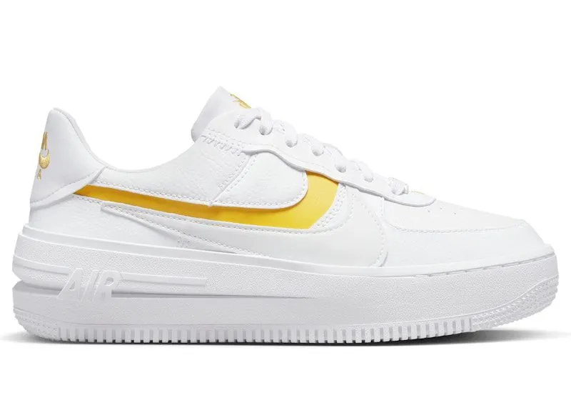 Nike Air Force 1 PLT.AF.ORM White Yellow Ochre (DJ9946-102)