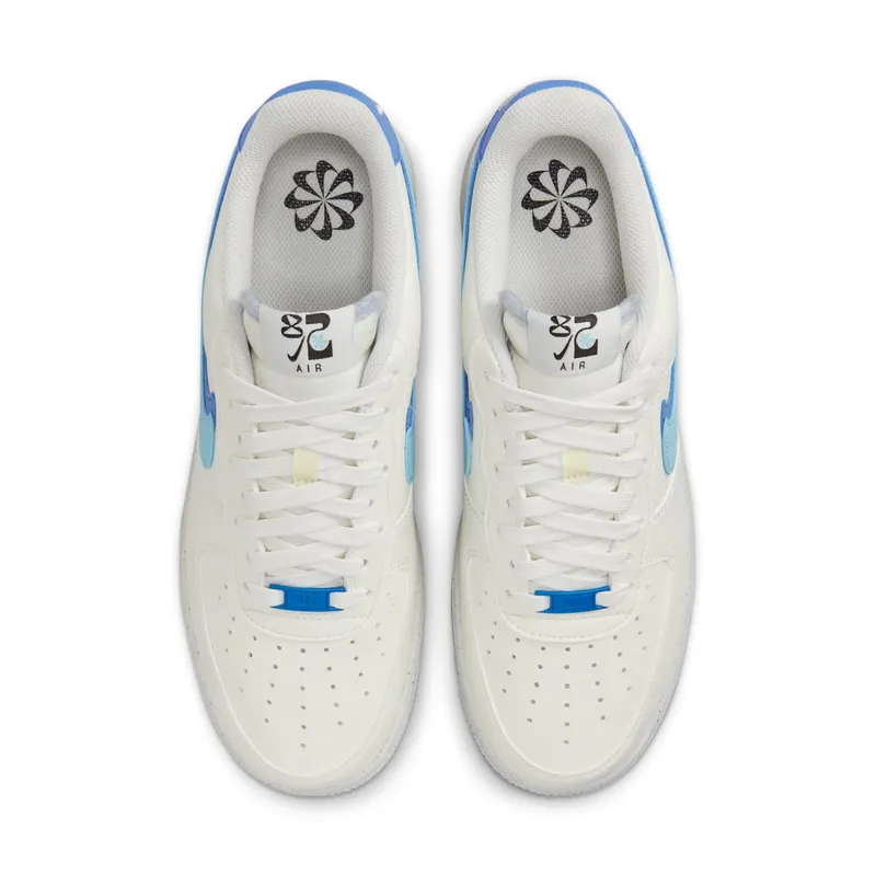 Nike Air Force 1 Low 82 Double Swoosh Sail Blue (DO9786-100)