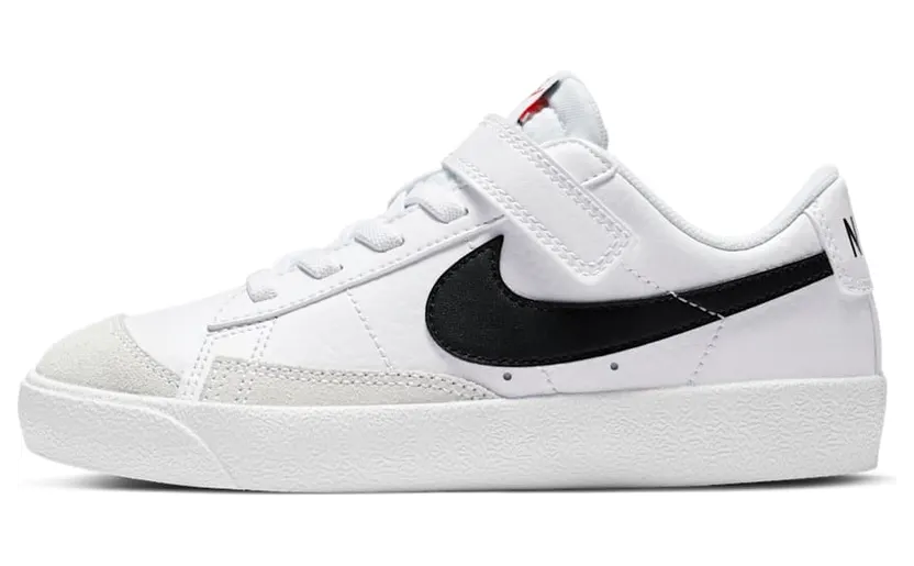 Nike Blazer Low 77 Vintage White Black (PS) “White / Total Orange / Black” (DA4075-101)
