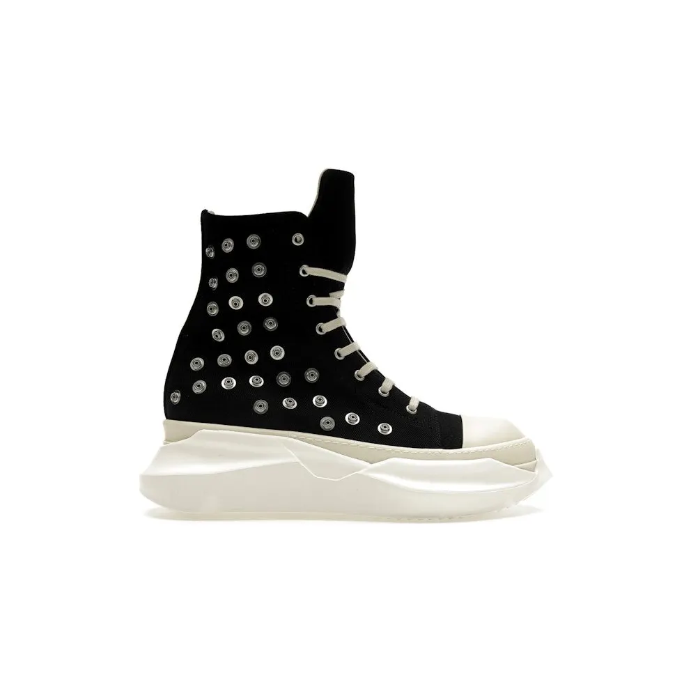 Rick Owens DRKSHDW Abstract Sneaks Studded Eyelets Black Milk (DU02C5840-DOES2-911)