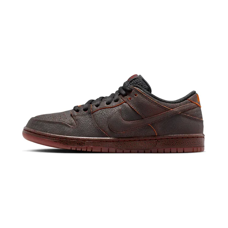 Nike Dunk SB Low Krampus “Dark Smoke Grey / Black / Cinnamon / Campfire Orange” (HV1668-001)