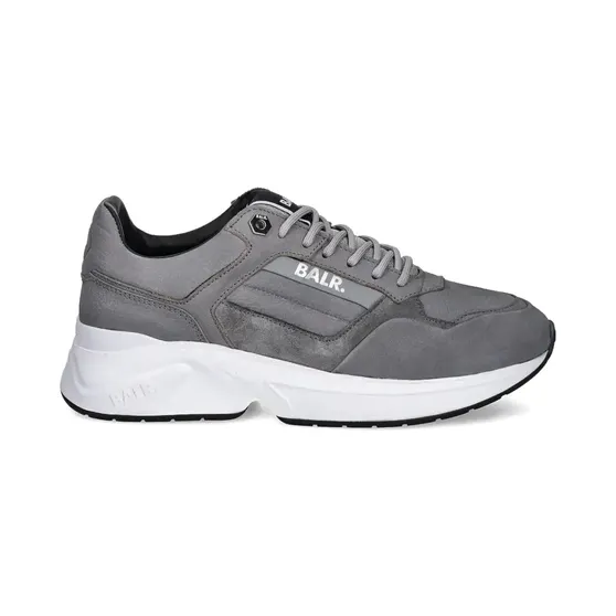 Balr. Brand Luxe leren met logodetail “Grey” (B15111043)