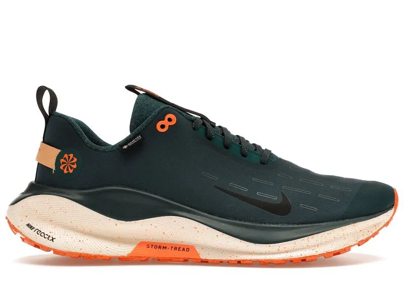 Nike ReactX Infinity Run 4 Gore-Tex Deep Jungle Total Orange (FB2204-300)