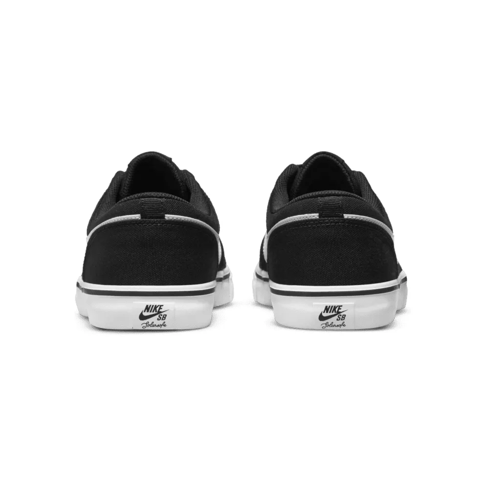 Nike SB Solarsoft Portmore 2 Black Black White White (880268-010)