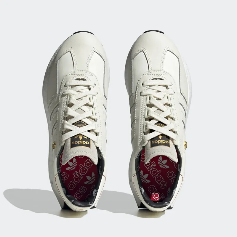 Adidas Retropy E5 Off White / Off White / Gold Metallic (HQ4390)