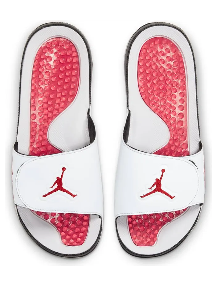 Jordan Hydro 5 Retro White Fire Red (555501-101)