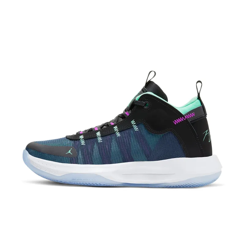 Jordan Jumpman 2020 Black Green Glow Blue Void (BQ3449-005)