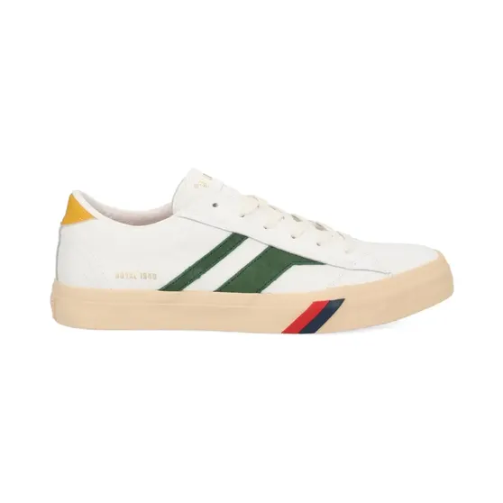 Pro Keds Pro-Keds Royal Classic leren gestreepte “Grey” (RC226SLMLSWH00007)