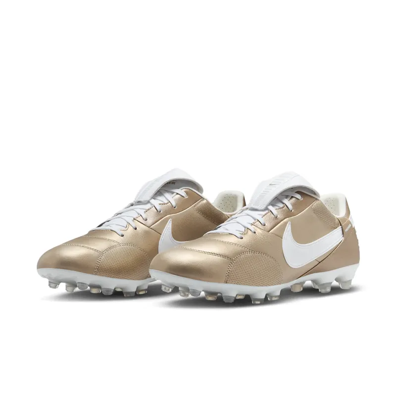 Nike PREMIER 3 FG “METALLIC GOLD GRAIN” (AT5889-200)
