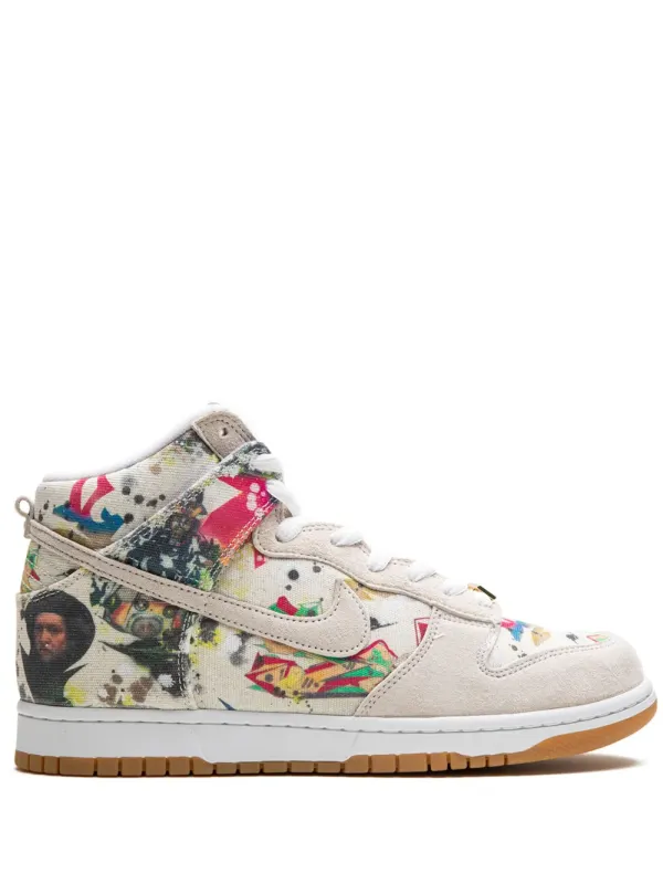 Nike x Supreme SB Dunk High Rammellzee sneakers – White (FD8779)