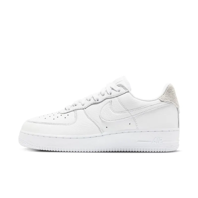 Nike Air Force 1 Craft White White/White-Summit White-Vast Grey (CN2873-101)