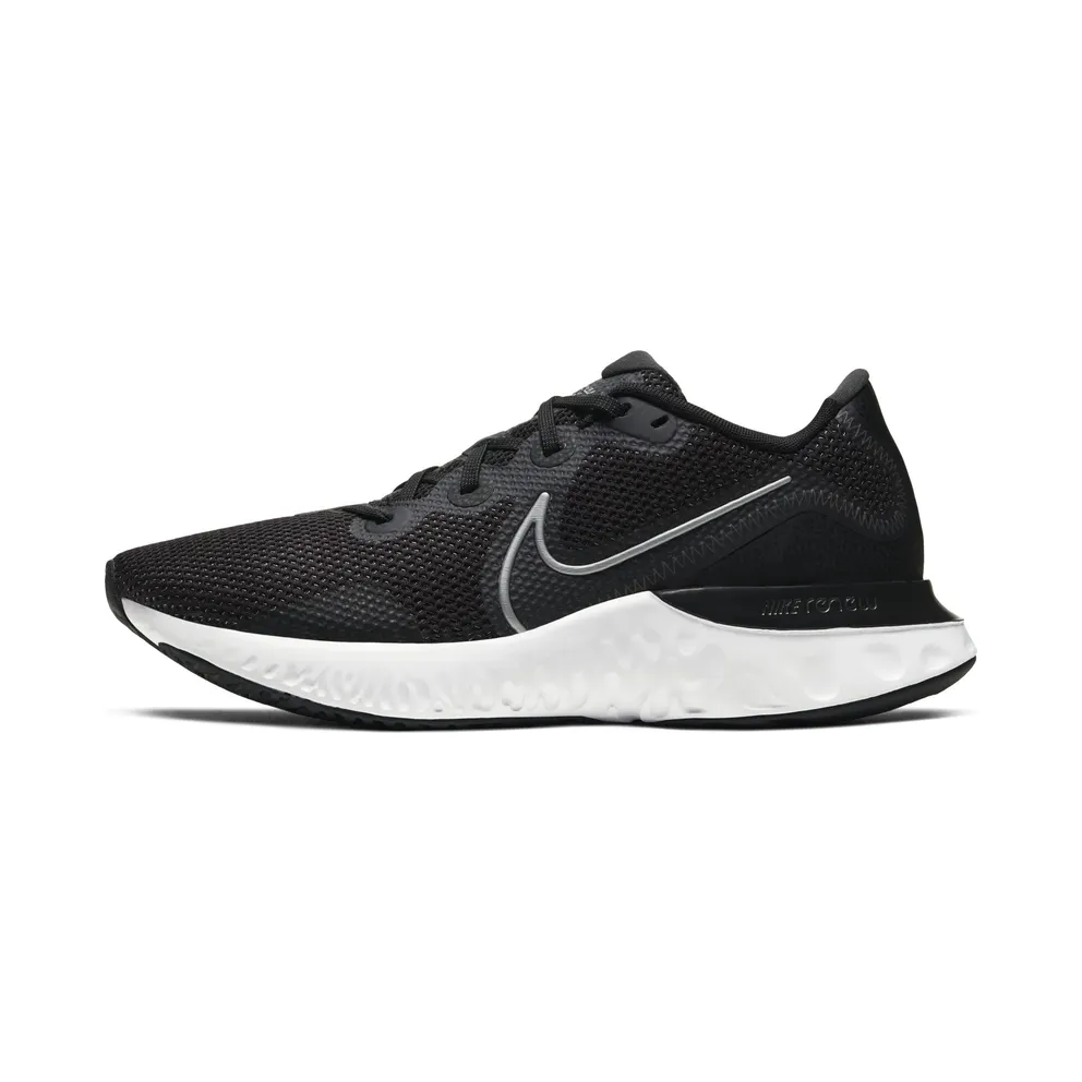 Nike Renew Run Black Black/White-Dark Smoke (CK6357-002)