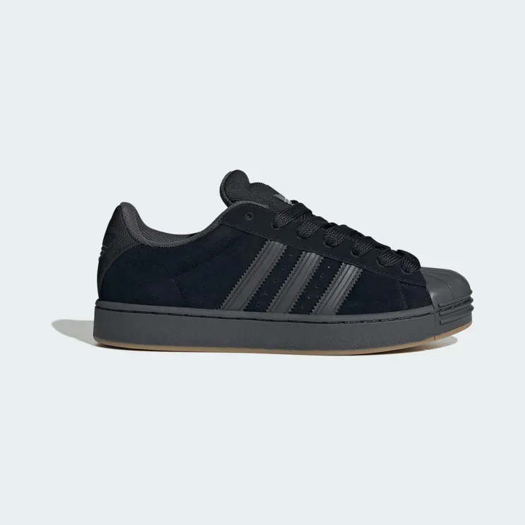 adidas Superstar St “Core Black / Grey Six / Gum” (KK2297)