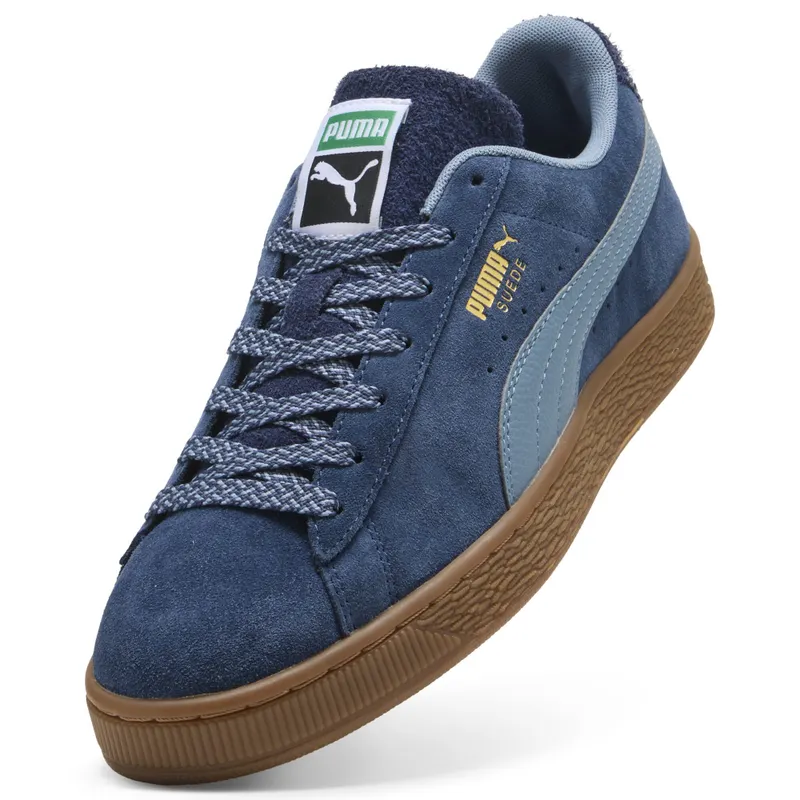 Puma Suede Fuzzy “Persian Blue / Gum” (403227_01)