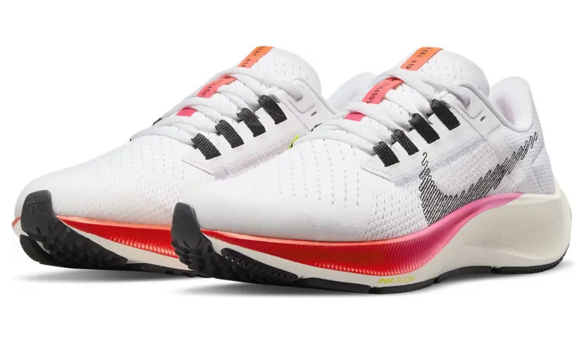 Nike Air Zoom Pegasus 38 voor kids Wit (DJ5557-100)