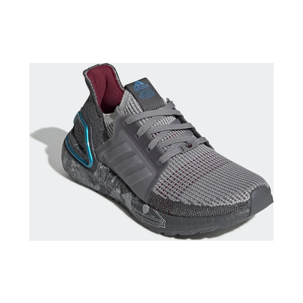 adidas Ultra Boost 19 Star Wars Millennium Falcon (GS) Grey/Grey Two/Bright Cyan (FW4230)