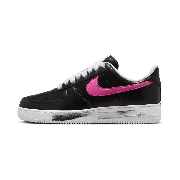 Nike Air Force 1 Low QS Terror Squad Blackout “Black / Pinkfire Ii / Tour Yellow / New Emerald” (AQ3692-004)
