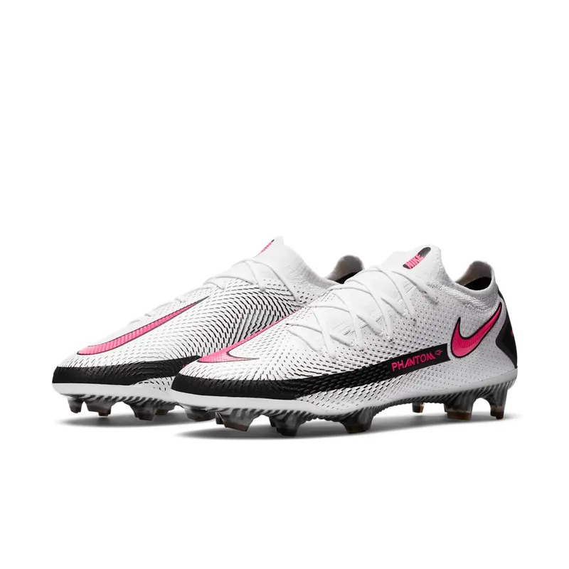 Nike Phantom GT Elite FG White Black Pink Blast White/Black-Pink Blast (CK8439-160)
