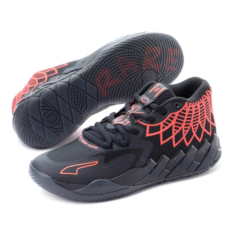 Puma MB.01 Basketball Shoes Red/Black (376886-08)