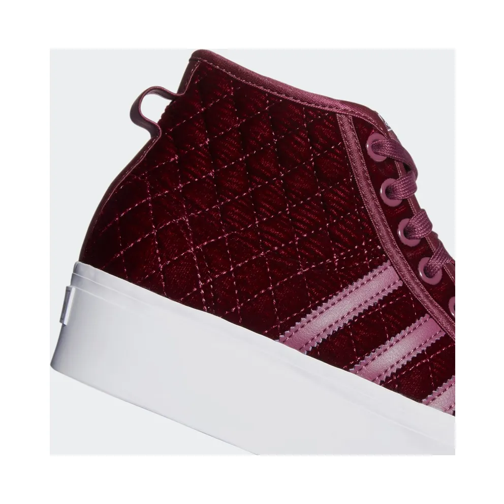 Adidas Nizza Platform Mid Brown / White / Cloud White (H02701)