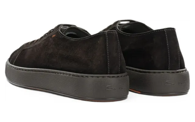 Santoni Suede Lace-up “Brown” (MBCD21571SMOT AOLT60) (2)