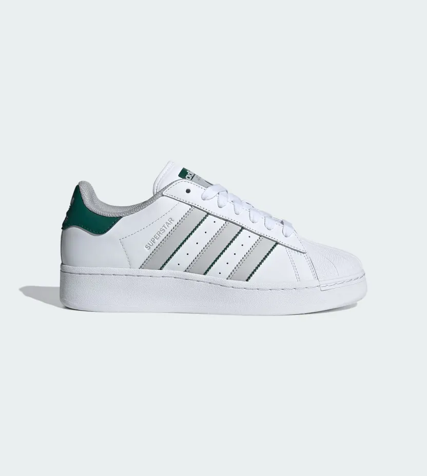 adidas Superstar XLG Cloud White / Grey Two / Collegiate Green (IE0763)