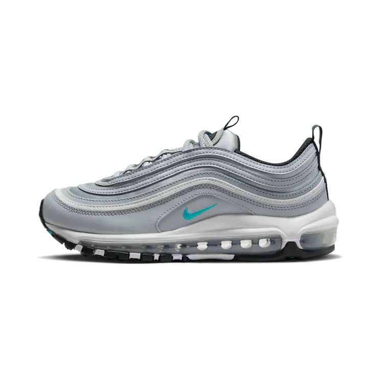 Nike AIR MAX 97 “Wolf Grey / White / Black / Teal Nebula” (FJ1883-001)