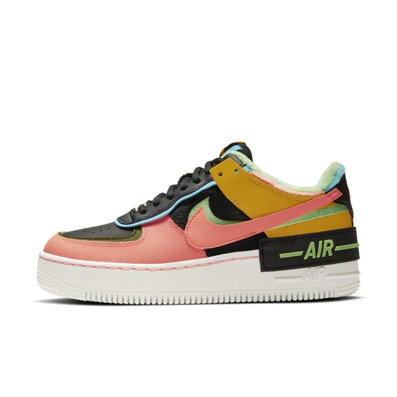 Nike Air Force 1 Shadow Solar Flare Atomic Pink (W) Solar Flare/Atomic Pink-Baltic Blue (CT1985-700)