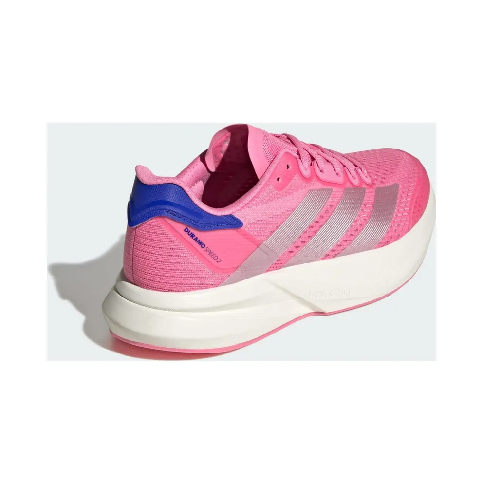 Adidas Duramo Speed 2 Running Shoes Bliss Pink / Crystal White / Lucid Blue (JS4419)