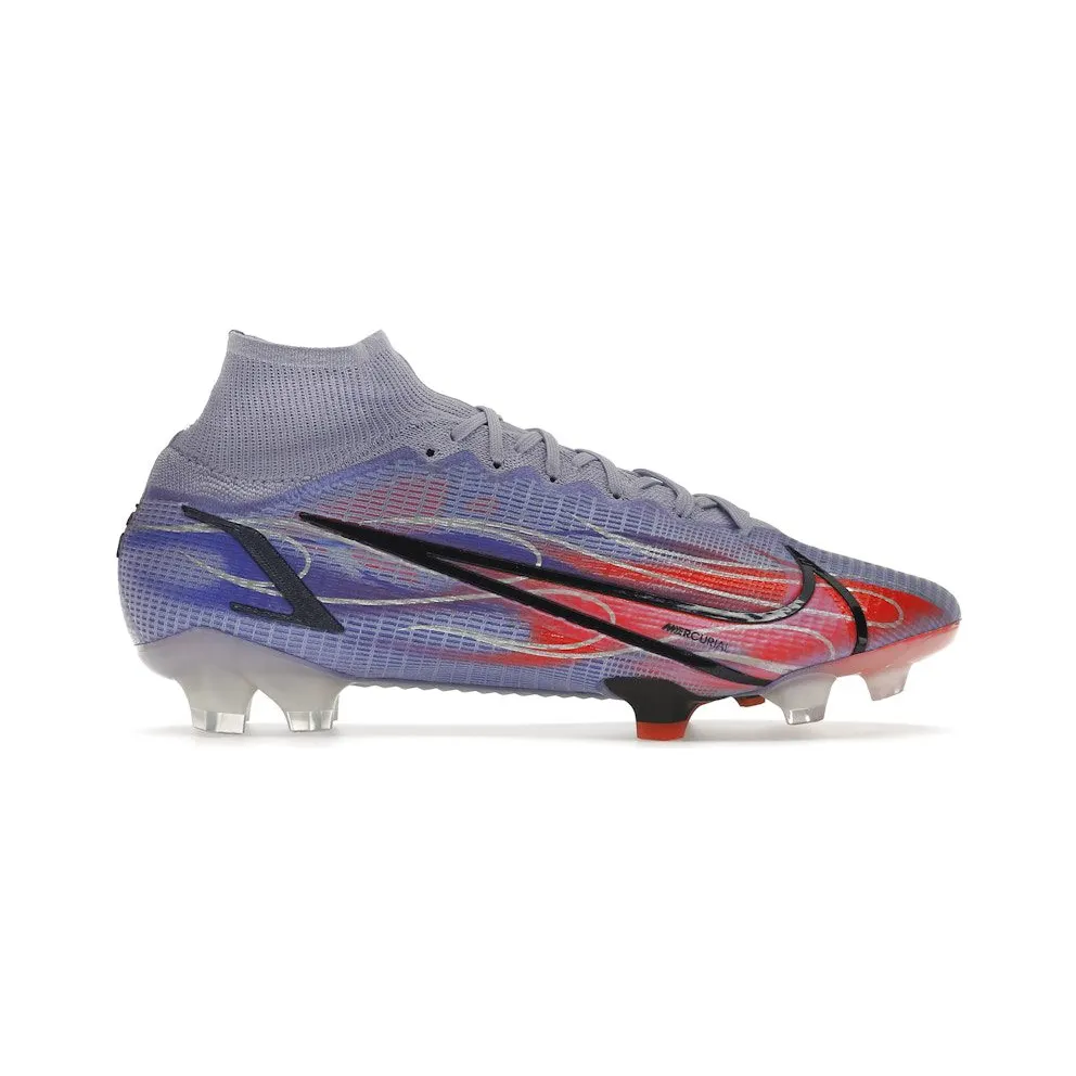Nike Mercurial Superfly 8 FG Kylian Mbappe Flames (Clear Sole) (DB2859-506)